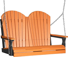 Load image into Gallery viewer, 4' Poly Adirondack Swing
