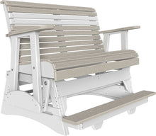 Load image into Gallery viewer, 4' Poly Plain Balcony Glider