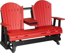 Load image into Gallery viewer, 5' Poly Adirondack Glider